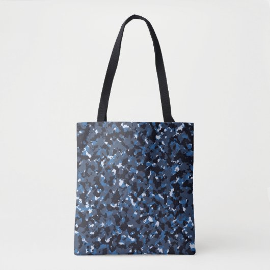 Blaue Camouflage Tasche (Vorderseite)