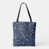 Blaue Camouflage Tasche (Rückseite)