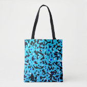 Blaue Camouflage Tasche (Vorderseite)
