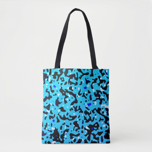 Blaue Camouflage Tasche (Vorderseite)