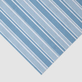 Blaue Candy Streifen Seidenpapier (Detail)