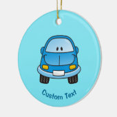 Blaue Cartoon Keramik Keramik Ornament (Links)