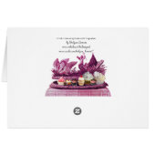 BLAUE CHARIOT DER SCHWANKER UND KUPCAKES MUTTERTAG (Rückseite Horizontal)