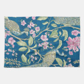 Blaue Chinoiserie Al Pentolino Geschirrtuch (Horizontal)