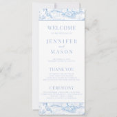 Blaue Chinoiserie Florenz (Vorderseite)