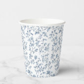Blaue Chinoiserie Pappbecher (Rechts)