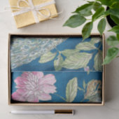 Blaue Chinoiserie Seidenpapier (Geschenk)