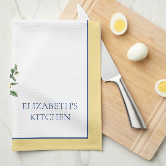 Blaue Chinoiserie Vase mit Hydrangeas Geschirrtuch (Viertel Falte)