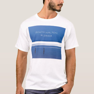 Blaue Choctawhatchee Bucht in SüdWalton, Florida T-Shirt