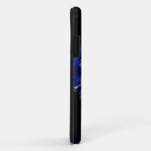 Blaue Christliche Kreuzschlitze Case-Mate iPhone Hülle (Hinten/Rechts)