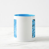 Blaue Chrysantheme Tasse (Zentrum)