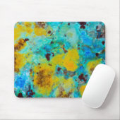 Blaue Chrysocolla-Jasper Mousepad (Mit Mouse)