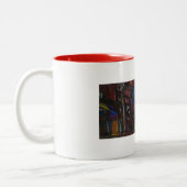 Blaue Coats Zweifarbige Tasse (Links)