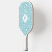 Blaue Coquette Bows Pickleball Schläger (Links)