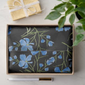 Blaue Cosmos-Blumen Seidenpapier (Geschenk)