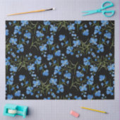 Blaue Cosmos-Blumen Seidenpapier (Basteln)