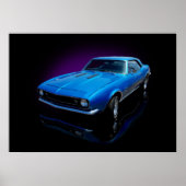 Blaue Coupe 1967 Poster (Vorne)