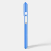 Blaue Creme Case-Mate iPhone Hülle (Rückseite / Links)