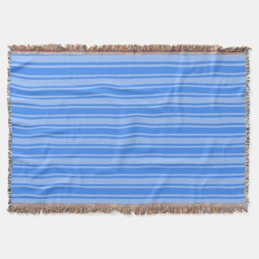 Blaue Creme Decke (Vorderseite)