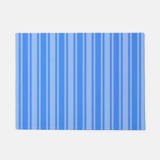 Blaue Creme Fußmatte (Vorderseite)
