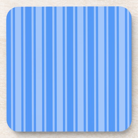 Blaue Creme Getränkeuntersetzer (Vorderseite)