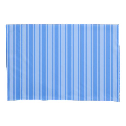 Blaue Creme Kissenbezug (Vorderseite)