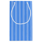 Blaue Creme Kleine Geschenktüte (Rückseite)