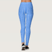 Blaue Creme Leggings (Rückseite)