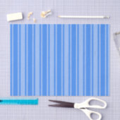 Blaue Creme Seidenpapier (Handwerk)