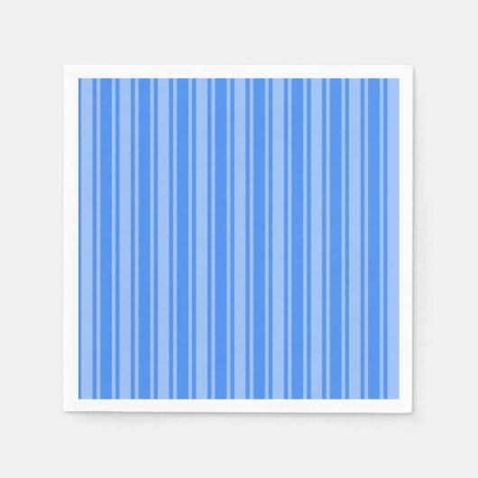 Blaue Creme Serviette (Vorderseite)