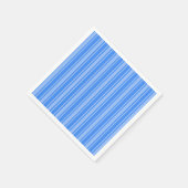 Blaue Creme Serviette (Ecke)