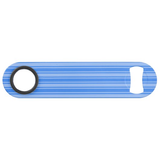 Blaue Creme Speed Flaschenöffner (Vorderseite (Horizontal))