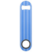 Blaue Creme Speed Flaschenöffner (Vorderseite)