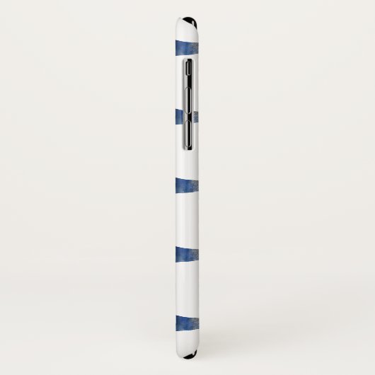 Blaue Dackel Case-Mate iPhone Hülle (Hinten/Links)