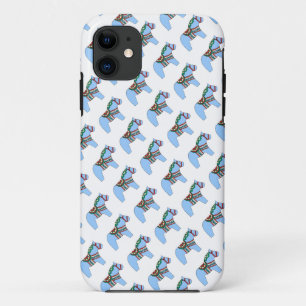 Blaue Dala-Pferd-iPhone-Hülle Case-Mate iPhone Hülle