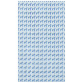 Blaue Dala Pferde Tischdecke (Vorderseite)