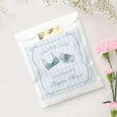 Blaue Damenwäsche-Dusche-Junggesellinnenparty-Nach Geschenktütchen (Versiegelt)