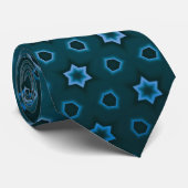 Blaue Dekoration Krawatte (Gerollt)