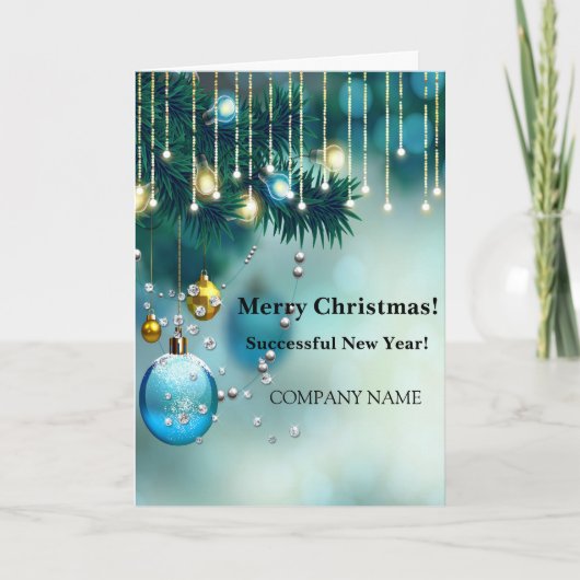 Blaue DekorationKerzen und Weihnachten des Neujahr (Vorderseite)