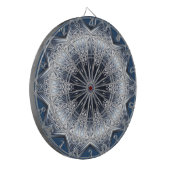 Blaue Dekorative Dartscheibe (Vorderseite Links)