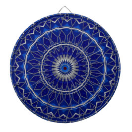 Blaue Dekorative Dartscheibe