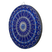 Blaue Dekorative Dartscheibe (Vorderseite rechts)