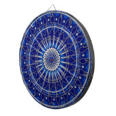 Blaue Dekorative Dartscheibe (Vorderseite rechts)