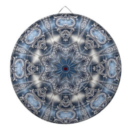 Blaue Dekorative Dartscheibe