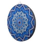 Blaue Dekorative Dartscheibe (Vorderseite rechts)