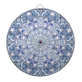 Blaue Dekorative Dartscheibe