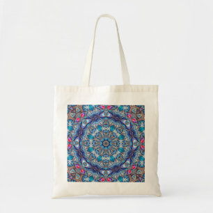 Blaue Dekorative Feiertags-Tasche Tragetasche