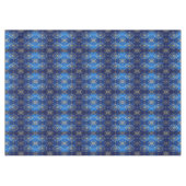 Blaue Dekorative Feiertags-Tischdecke Tischdecke (Vorderseite (Horizontal))