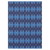 Blaue Dekorative Feiertags-Tischdecke Tischdecke (Vorderseite)