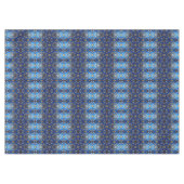 Blaue Dekorative Feiertags-Tischdecke Tischdecke (Vorderseite (Horizontal))